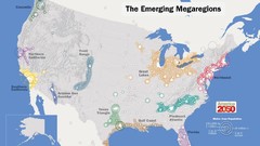Maps USA futuristic infographics