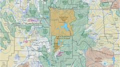 Maps yellowstone National Park