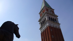 Marco high Campanile piazza