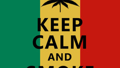 Marijuana rasta Keep Calm