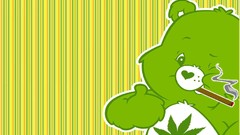 Marijuana smoking Care Bears