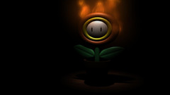 Mario black background