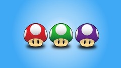 Mario bros mushrooms