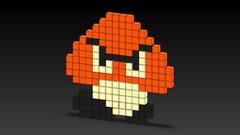 Mario Goomba squares