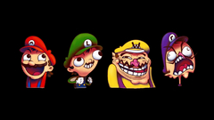 Mario Luigi Wario trollface