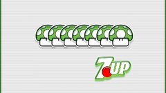Mario mushrooms 7up