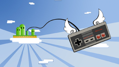 Mario nes game console