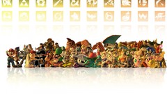 Mario nintendo link foxes video games Ness Super Smash Bros 