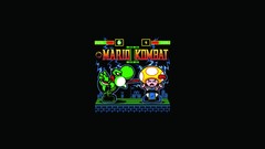 Mario nintendo parody Mortal Kombat toad yoshi cross-over