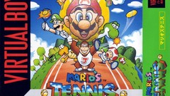 Mario nintendo tennis virtual boy box art