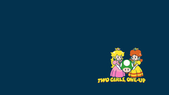 Mario princess peach One-Up