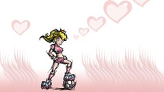 Mario soccer princess peach