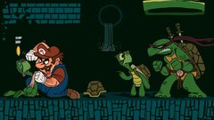 Mario Teenage Mutant Ninja