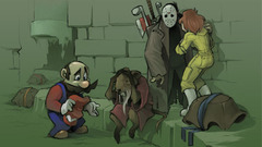 Mario Teenage Mutant Ninja