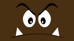 Mario vectors brown Goomba