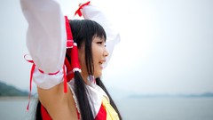 Mark hakurei reimu touhou detached sleeves Lenfried