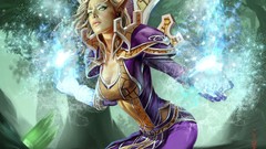 Mark world of warcraft blood elf video games fantasy art