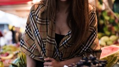 Market brunettes models Shaina