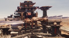 Mars airship vehicles John Carter artwork