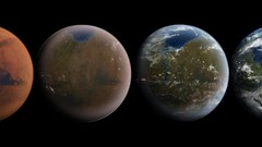 Mars Earth outer space