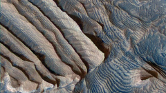 Mars Martian rock formations