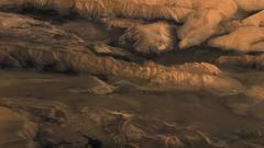 Mars Mountains Landscapes