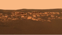 Mars panorama curiosity outer space