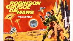 Mars retro movie posters