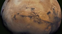 Mars surface solar system