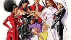 Marvel comics Black Cat (Comics) Misty Knight Colleen Wing