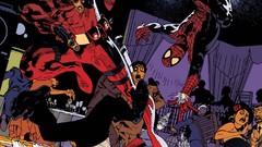 Marvel comics Spider-Man Deadpool