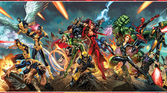 marvel comics wolverine thor captain america Black Widow Hawkeye