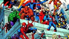 Marvel heroes cartoon