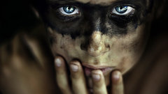 Masks dirty children