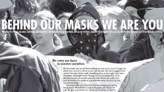 Masks our amazing revolutionary Anti Radical any behind