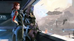 Mass effect commander shepard Tali Zorah nar Rayya FemShep