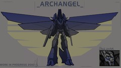 Mass effect digital art mecha