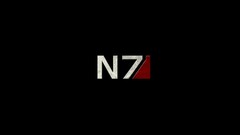 mass effect video games black Minimalism PC gaming