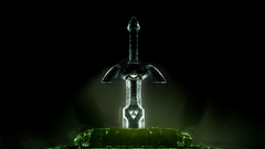 Master sword zelda Anime