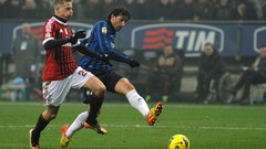 Match soccer AC Milan Nerazzurri F.C. Internazionale Milano 