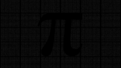Mathematics pi black