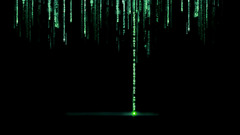 Matrix code digital Art