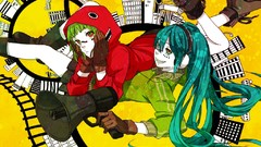 Matryoshka hatsune miku vocaloid Megpoid Gumi