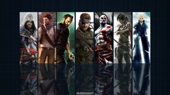 Max Payne Final Fantasy kratos nathan drake assassins creed 
