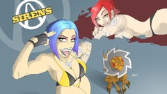 Maya borderlands bikini Lilith borderlands 2 sideboobs sirens 