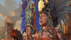 Maya paintings artwork