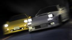 Mazda RX-7 FC-3S drifting