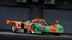 Mazda vehicles Le Mans racing cars Rotary Mazda 787B 787b