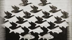 MC Escher negative space