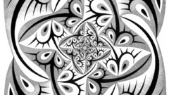 Mc escher optical illusion